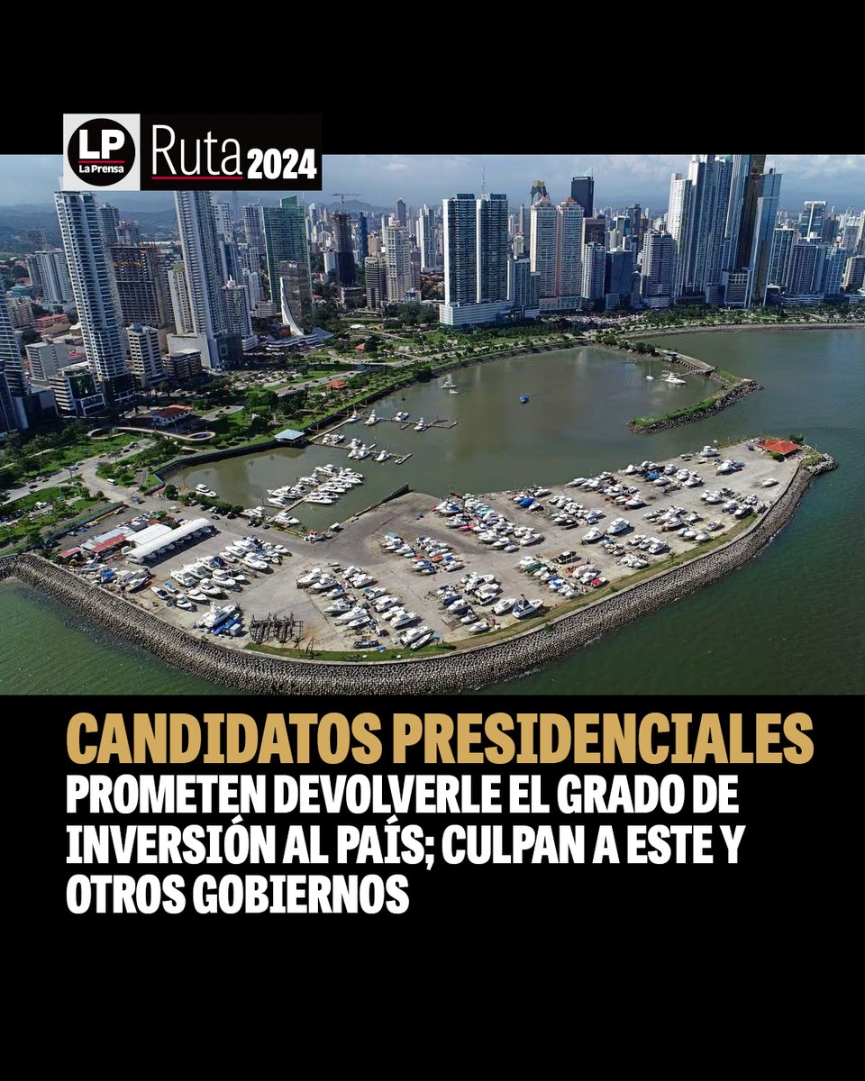 Varios candidatos a la presidencia arremetieron contra el gobierno de Laurentino Nito Cortizo después de que la calificadora Fitch Ratings, la primera agencia en otorgar grado de inversión a Panamá en el 2010, rebajara este jueves la calificación del país. prensa.com/politica/candi…