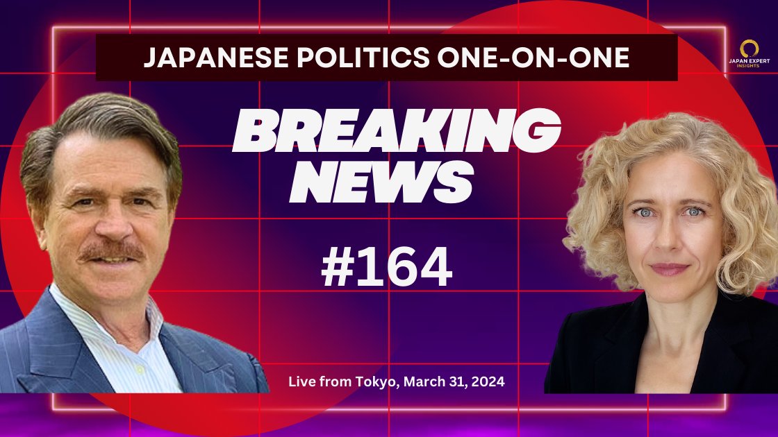InsightsJapan's tweet photo. Are "better times" under a new leadership coming for the LDP? What is happening on Japan's political scene?  Join us for the 164th briefing on Japanese Politics One-on-One tomorrow at 8:20 am Tokyo time!  https://t.co/xoWP8QvzxA
#Japan #Politics #publicpolicy https://t.co/toYQ0Y3CvT