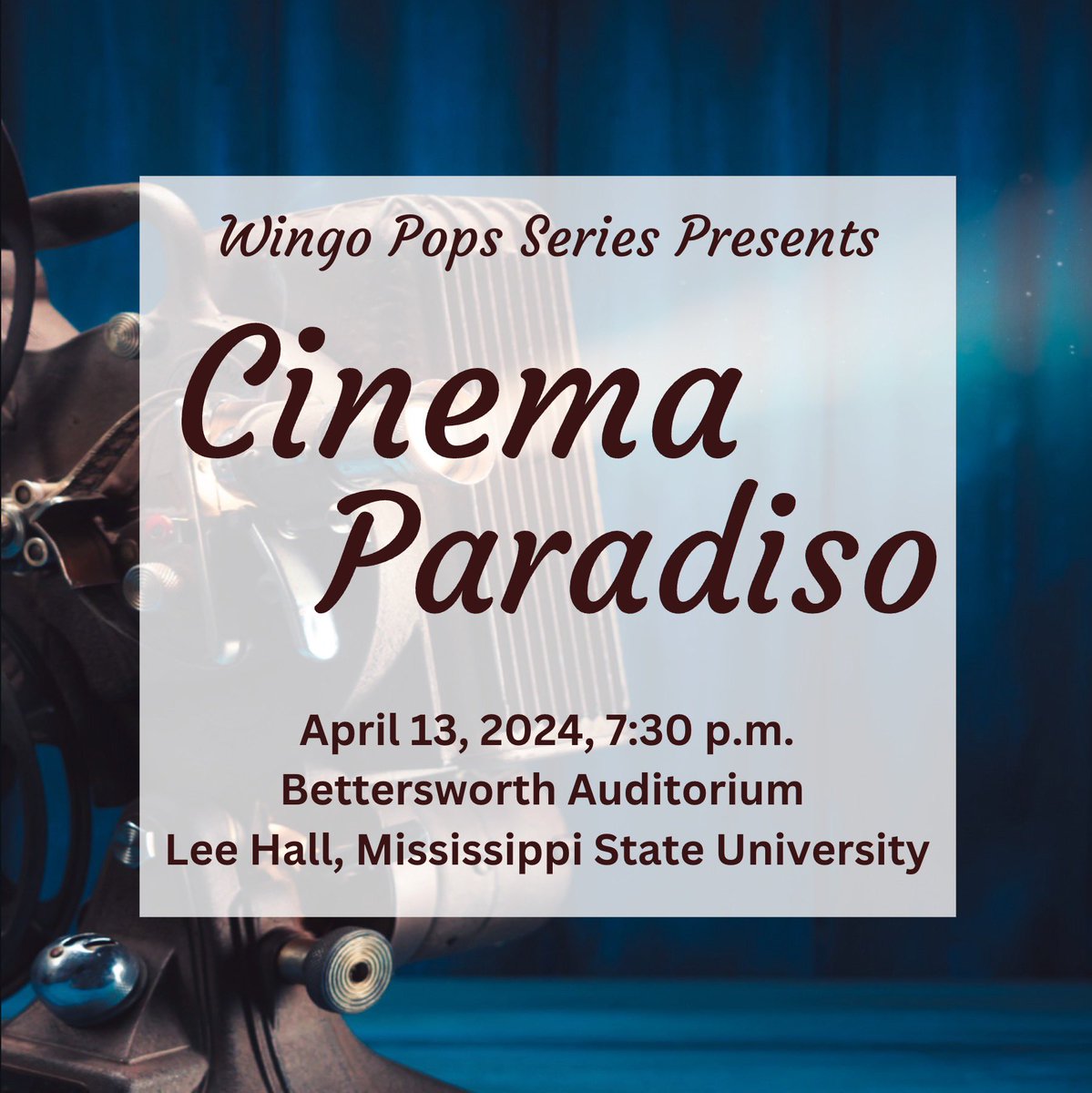StkSymphony's tweet photo. Step into the enchanting world of ‘Cinema Paradiso’ with us! Join our orchestra for a mesmerizing evening filled with the soul-stirring melodies of this timeless film. Let the music sweep you away on a journey through love, nostalgia, and cinematic magic.✨🎶🎥 https://t.co/j4Eh0TtH8P