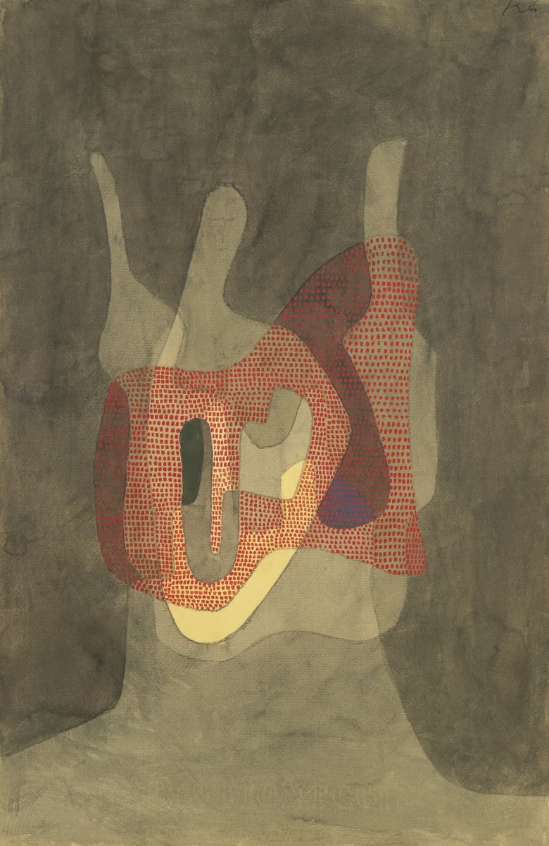 Paul Klee Schützerin (Protectress) 1932 [watercolor and pencil on paper]