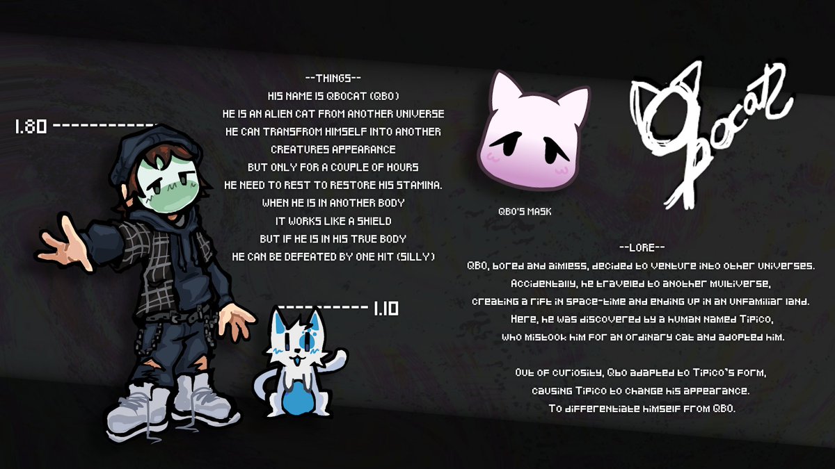 qbocat's tweet image. NUEVA REF DE QBO :3
TIENEN PERMISO PARA DIBUJARLO :3