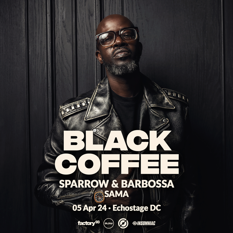 Only 1 week until we head to @echostage to share a dance with @RealBlackCoffee. Final tickets at f93.co/blackcoffee-dc