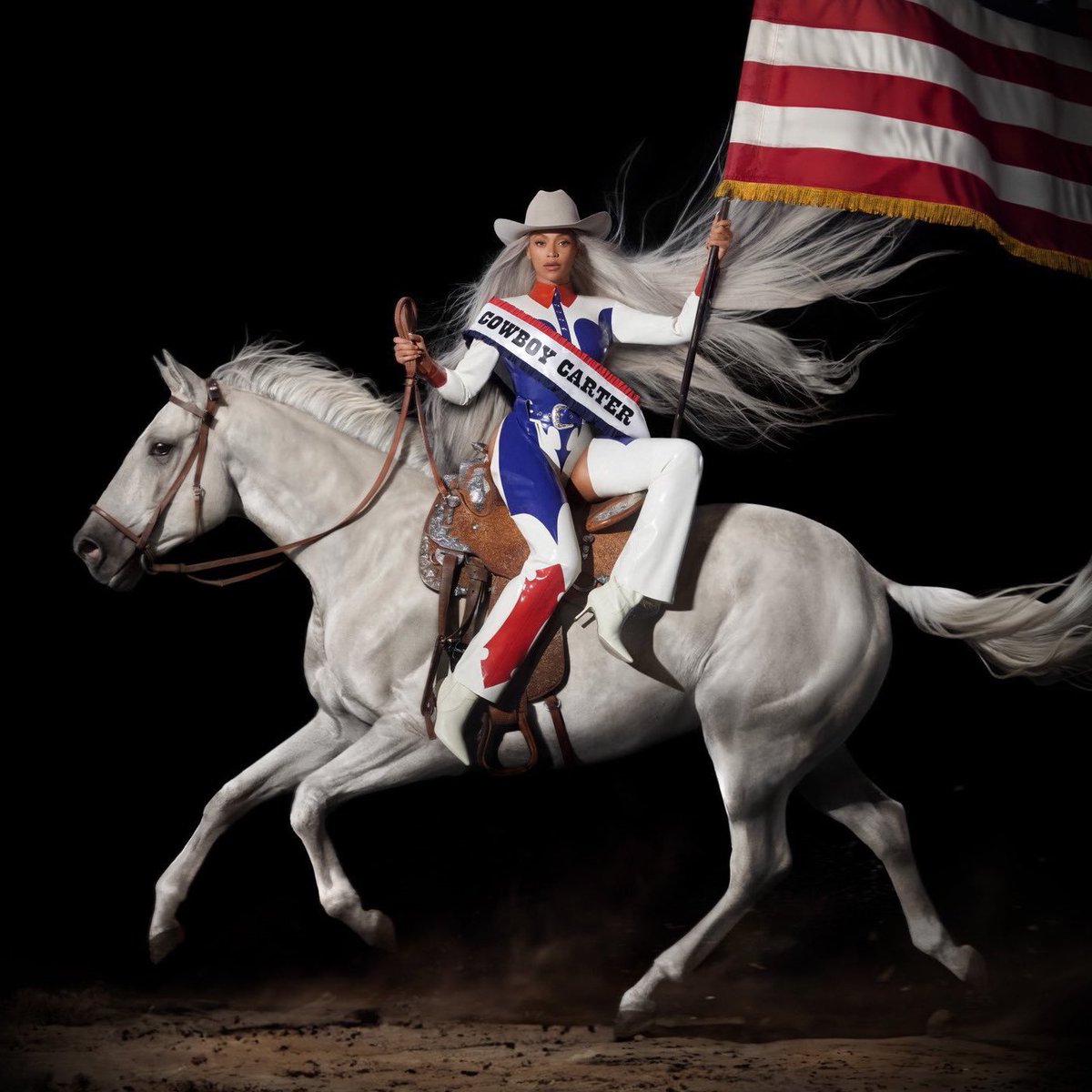 chartdata's tweet photo. Beyoncé's #COWBOYCARTER has reached #1 on US Apple Music. https://t.co/Ts4OvASqWz