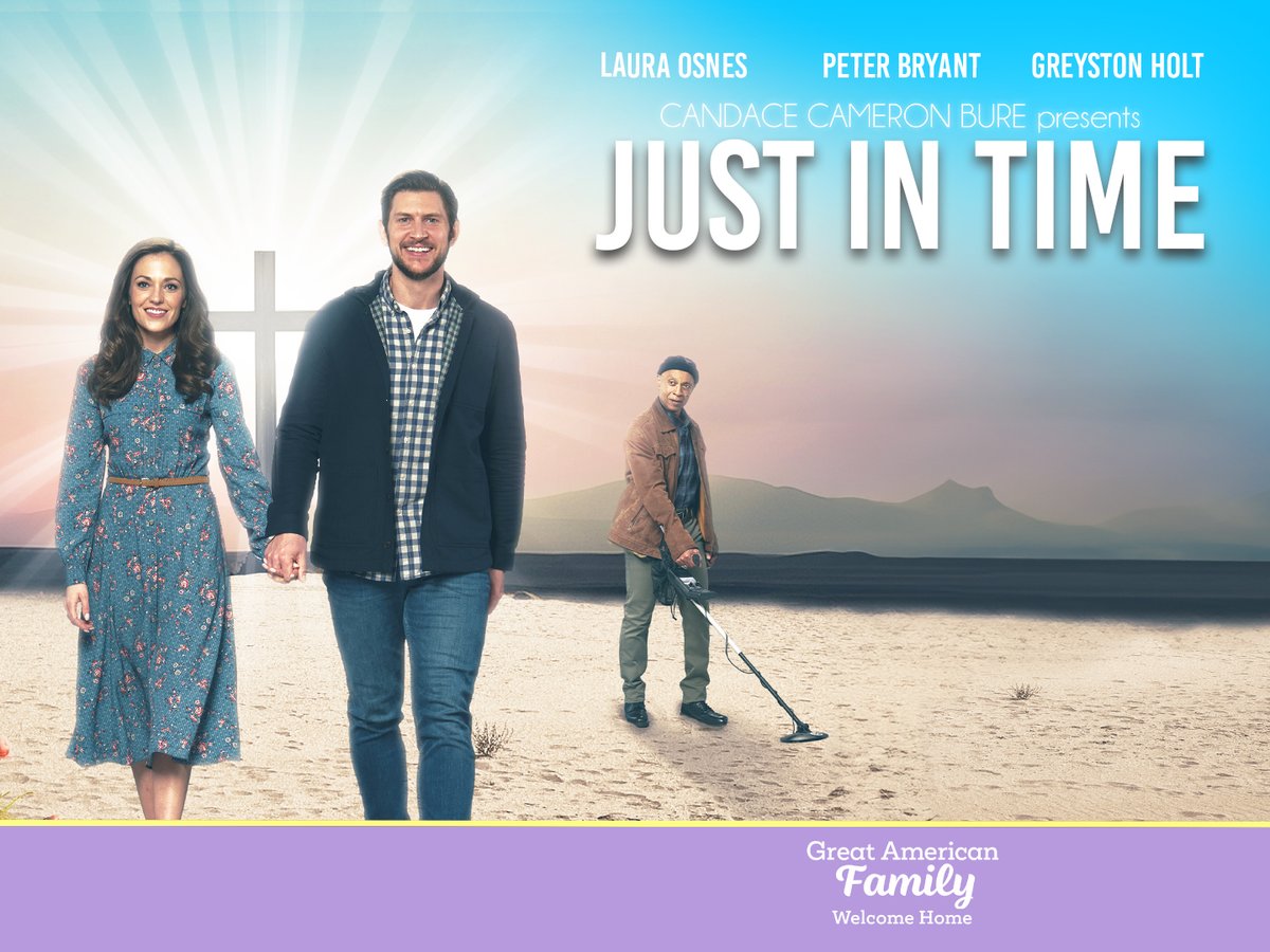 ✝️❤️ Blessings to you on #GoodFriday as you watch the Encore Presentation of @candacecbure Presents: #JustInTime, starring @LauraOsnes, @greystonh & #PeterBryant, STARTING NOW!