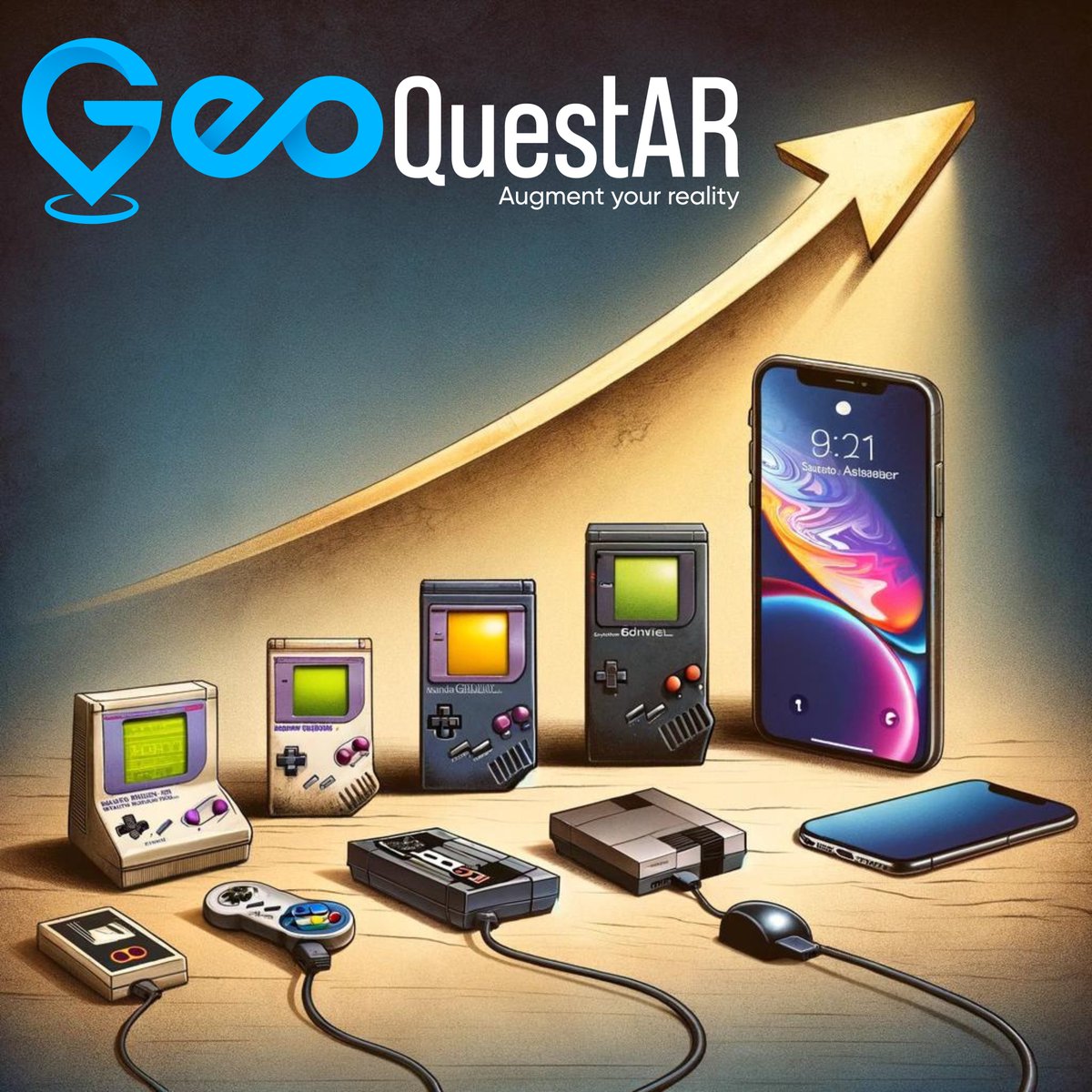 🎮 The Evolution of Gaming: From Console to AR with GeoQuest The journey from console to mobile gaming revolutionized how and where we play, making games more accessible and diverse. Now, augmented reality (AR) is pushing the boundaries even further, blending the digital with