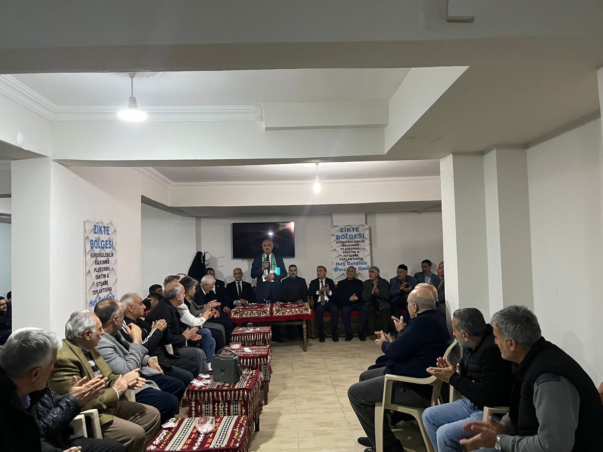 Yeniden Refah Partisi Belediye Başkan Adayı Sn. M.Ziya BUYANKARA, Başkan Yrd. Adayı Zeki AKIN, Belediye Meclis üyesi adayları Tahsin BAYRAM ve Ali Rıza AYDIN ile beraberlerindeki heyet derneğimize ziyarette bulundular. Teveccühlerine teşekkür eder, başarılar dileriz.
#ZikteSÜRKAP