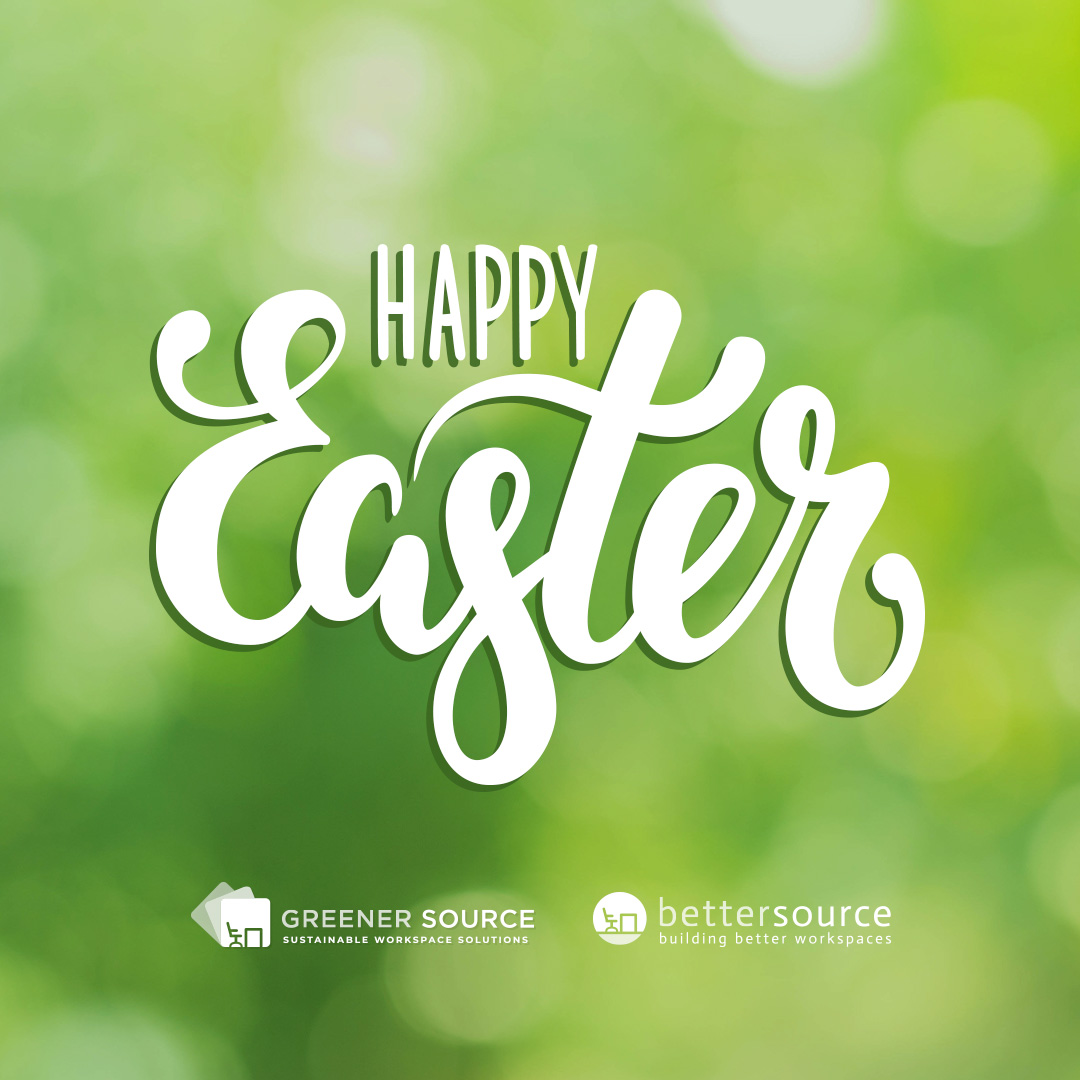 Happy Easter from all of us at Greener Source and Better Source! 🌷

Wishing you all a wonderful holiday spent with loved ones. 

#HappyEaster #WorkFamily #FurnitureLove