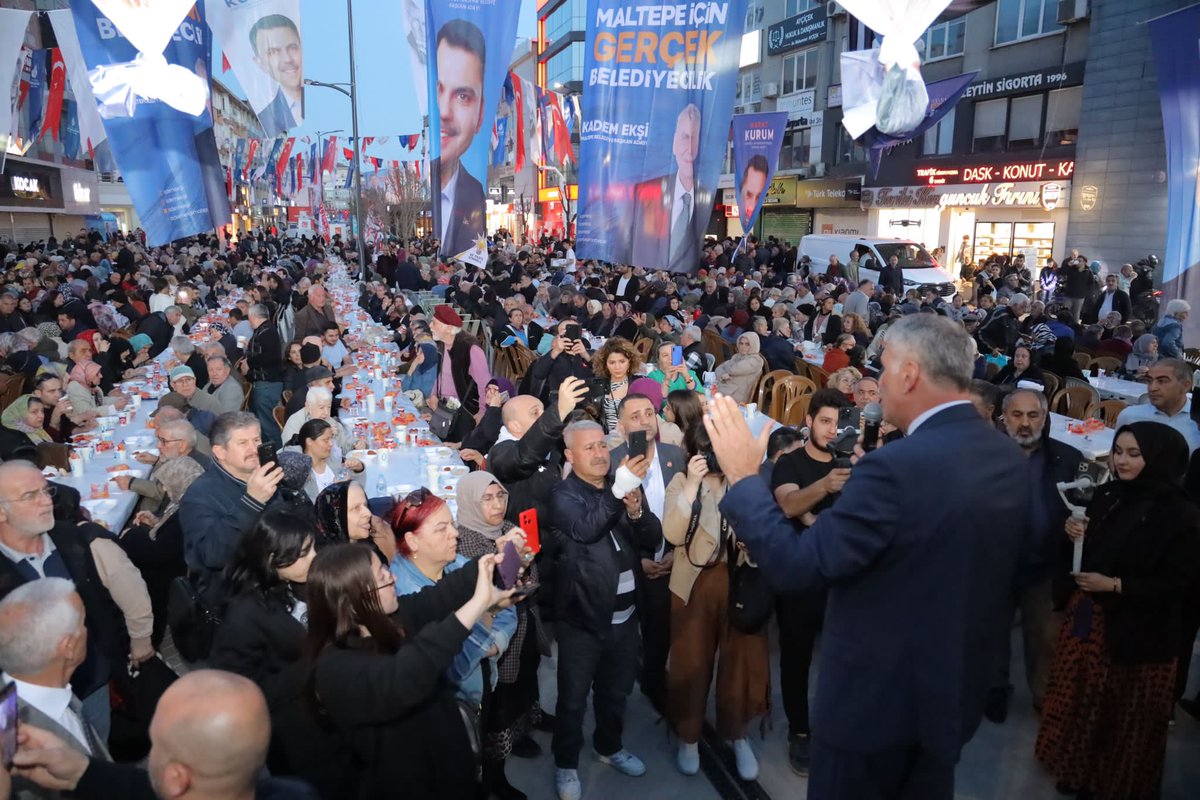 Yeni Maltepe'yi hep birlikte inşa etmek için hazırız. #MaltepeDeğişecek #Yenidenİstanbul