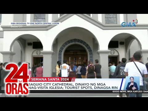 VIDEO: Baguio City Cathedral, dinayo ng mga nag-Visita Iglesia; tourist spots, dinagsa rin gmanetwork.com/news/video/659…