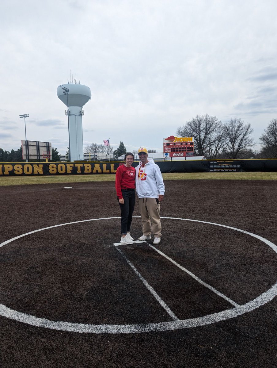 Huge thanks to @SCStormSoftball and @BrentMatthias for having me on campus today! It was an amazing day filled with meetings, tours, and lunch!