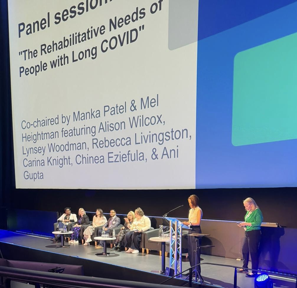 Thank you for the opportunity to co-chair with you @melheightman .. at yesterday’s National Long Covid Conference.. A real honour to share stage space with this absolutely amazing panel! highlight of my year so far! @DrChinEzi @RebeccaMLiv @AlisonWilcox20 #nhs #LongCovid