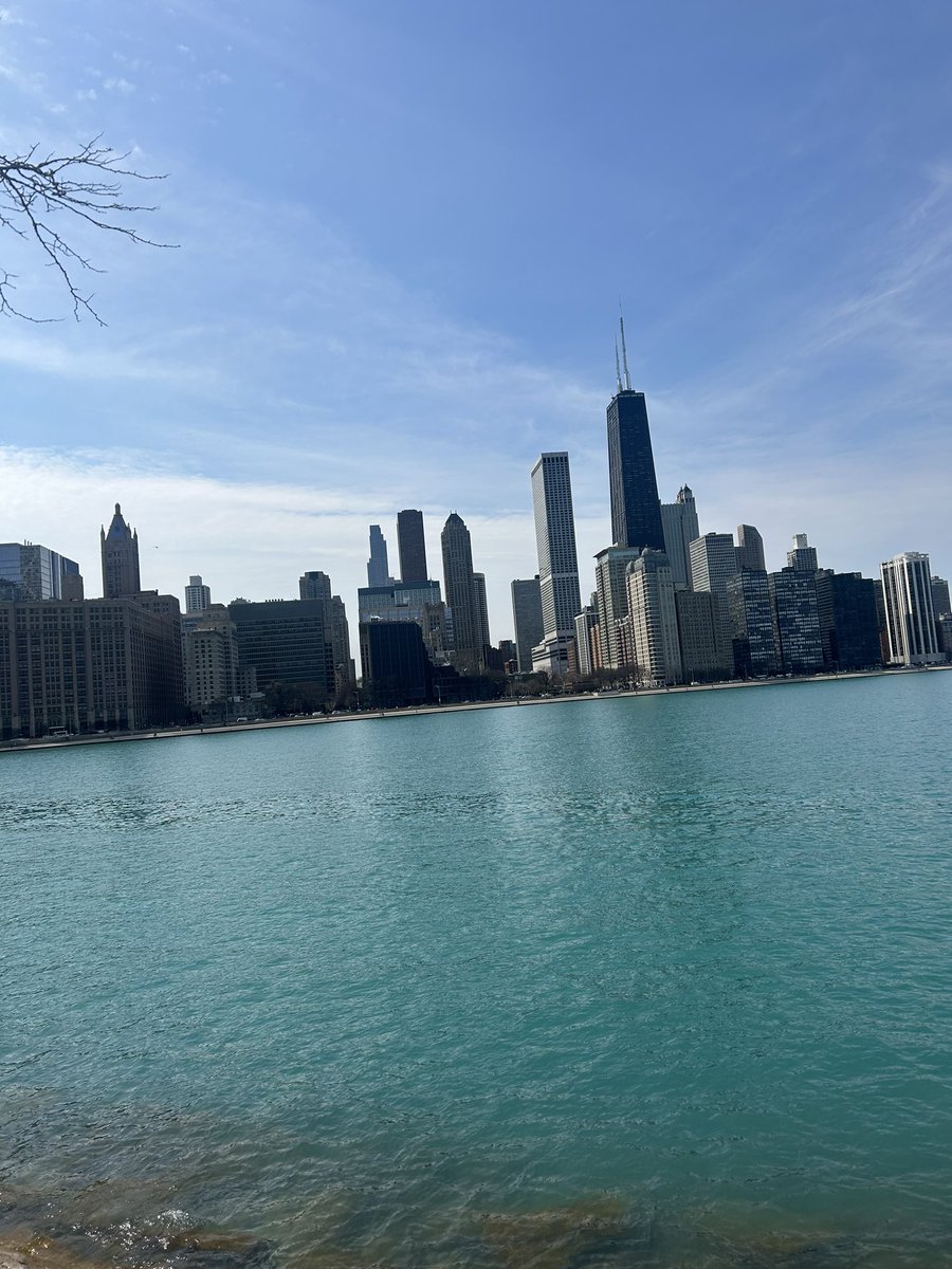 The Windy city for the weekend🤟🏻 #GoTigersGo