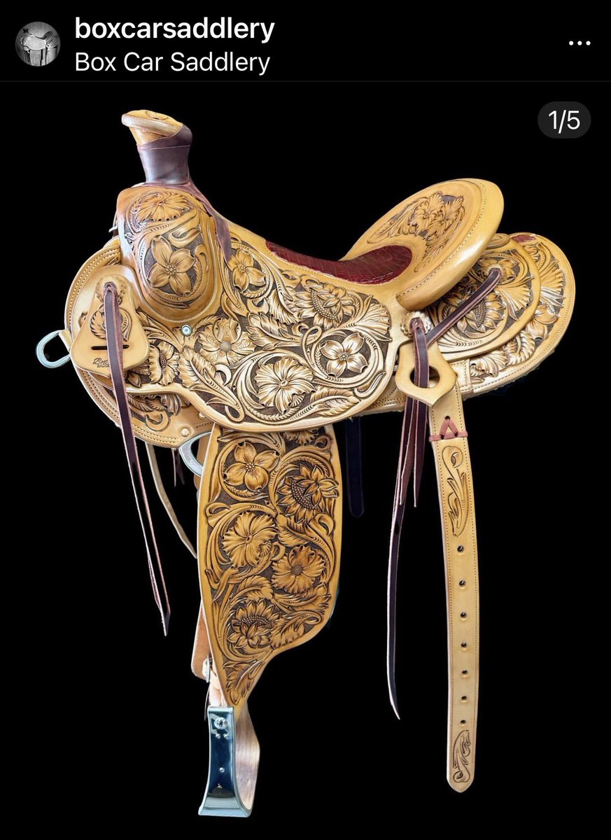 My brother-in-law absolutely knocked this saddle out of the park.
Go check out Box Car Saddlery and Josh Nicholas on Facebook & Instagram.