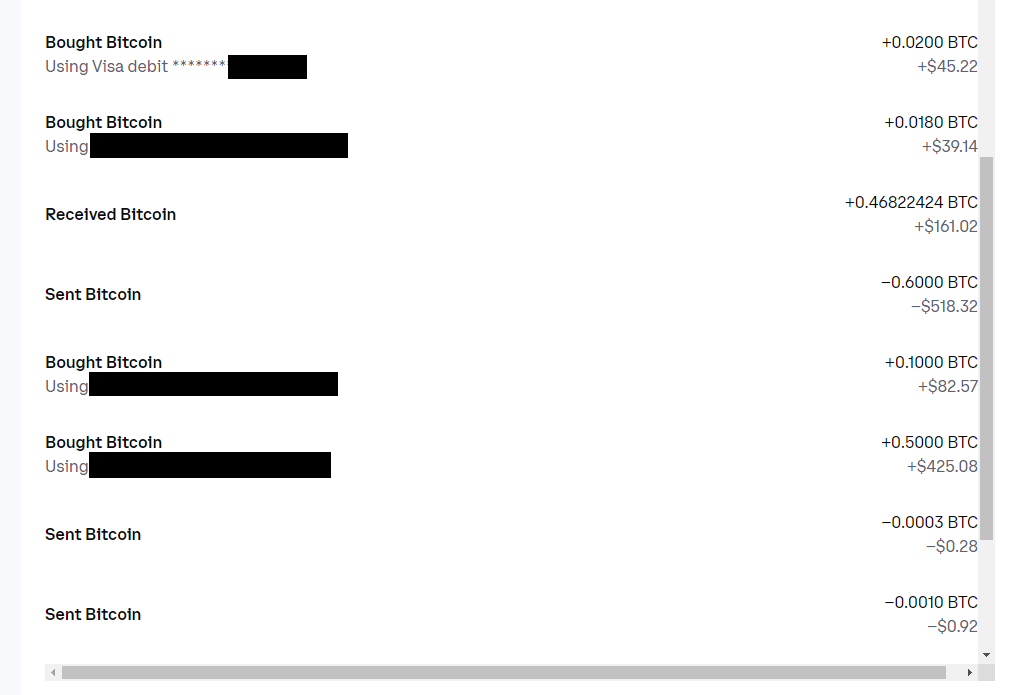 richiemccord's tweet photo. Looking through my old transactions for bitcoin on coinbase blows my mind #takemback https://t.co/fWW4wQq6hg