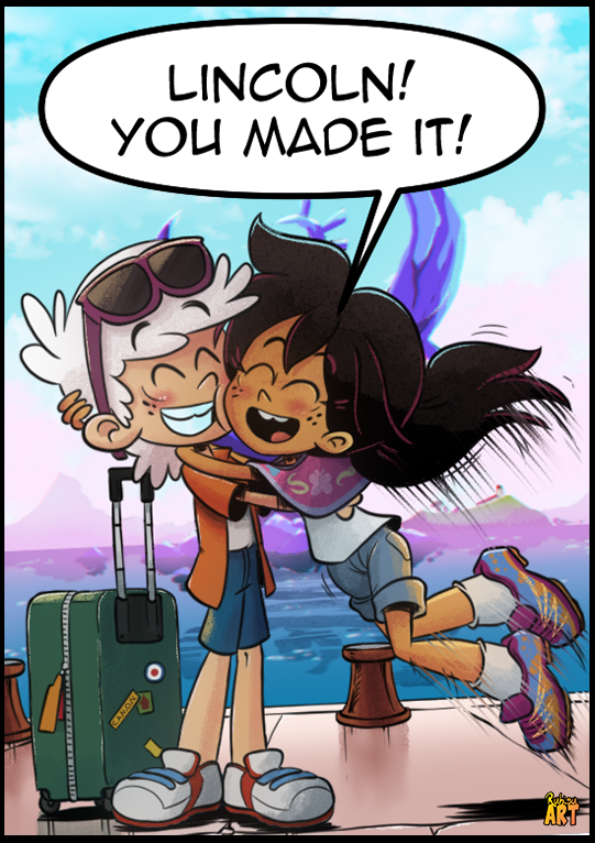 RuhisuART's tweet photo. Welcome to Japunda
#TheLoudHouse #TheCasagrandes #Nickelodeon #LincolnLoud #RonnieAnneSantiago #fanart #myart #digitalart #artistontwitter https://t.co/JHNLCdgiZ8