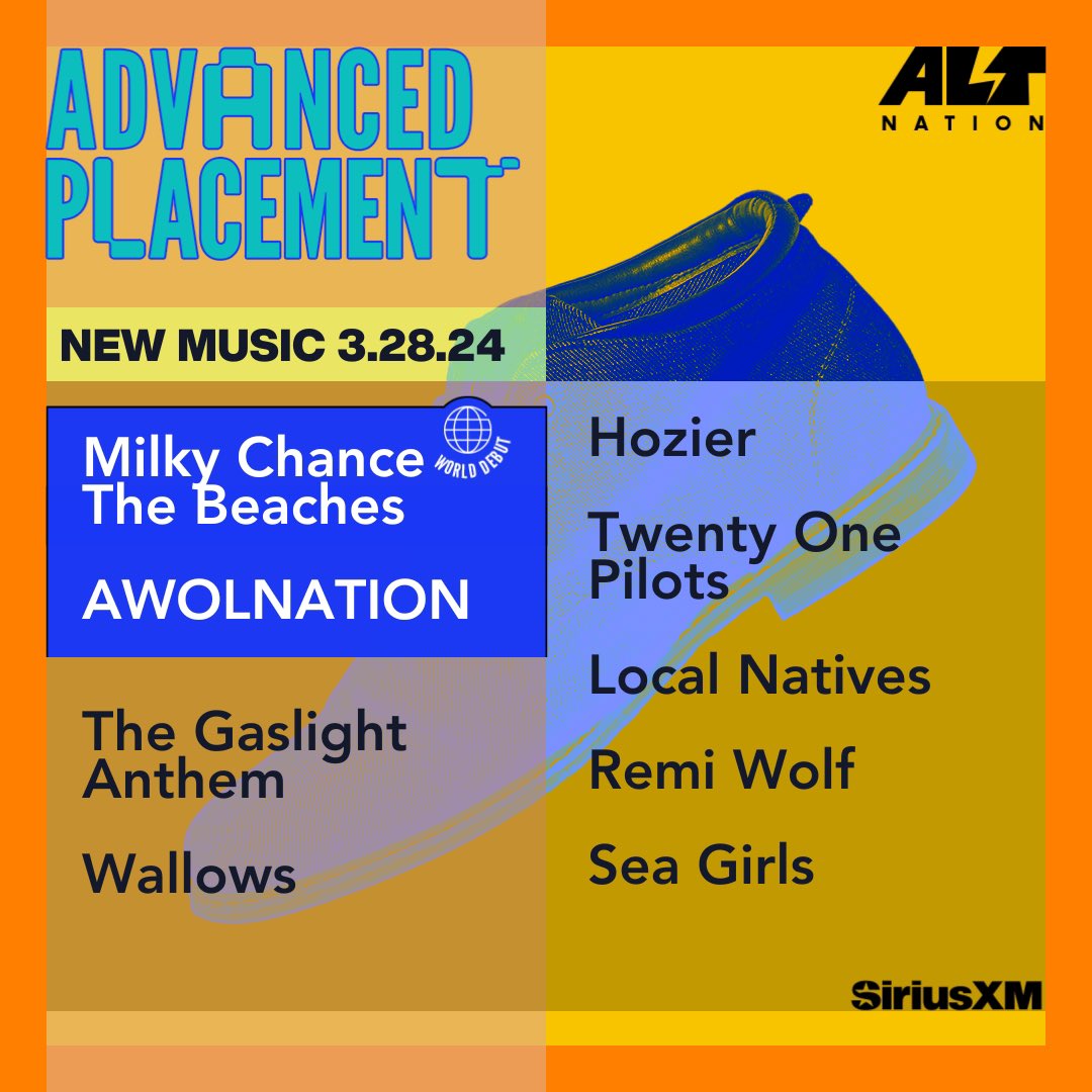 Did you catch this week’s episode of Advanced Placement with @altregan ?? Listen for encores all weekend or check it out whenever on the SiriusXM app! sxm.app.link/AdvancedPlacem…