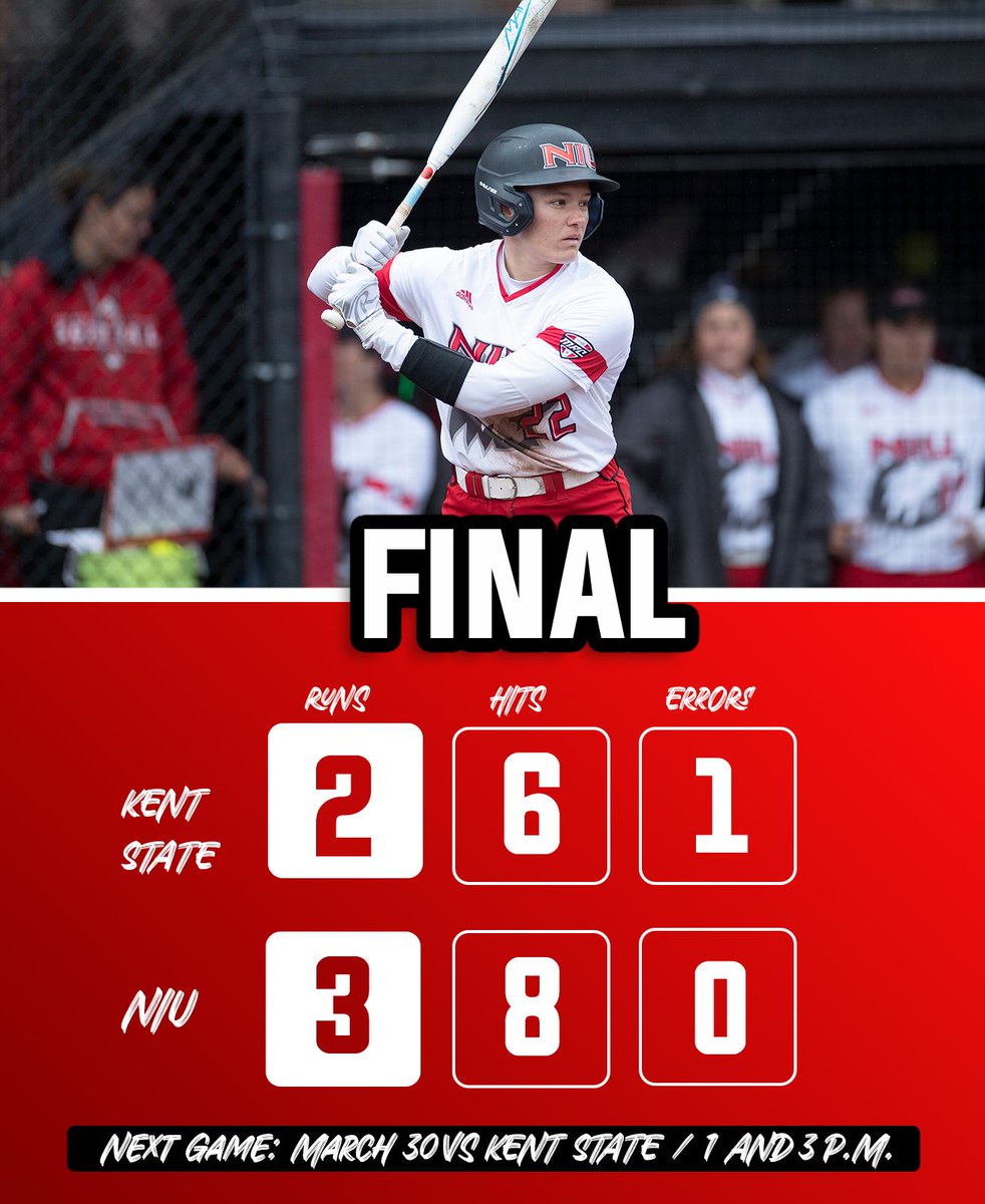Final | Huskies start off the weekend with a walk-off win at home to start the series against KSU! Stewart with a season-best 12 strikeouts! Come out tomorrow for Kid's Day with a doubleheader starting at 1 p.m!