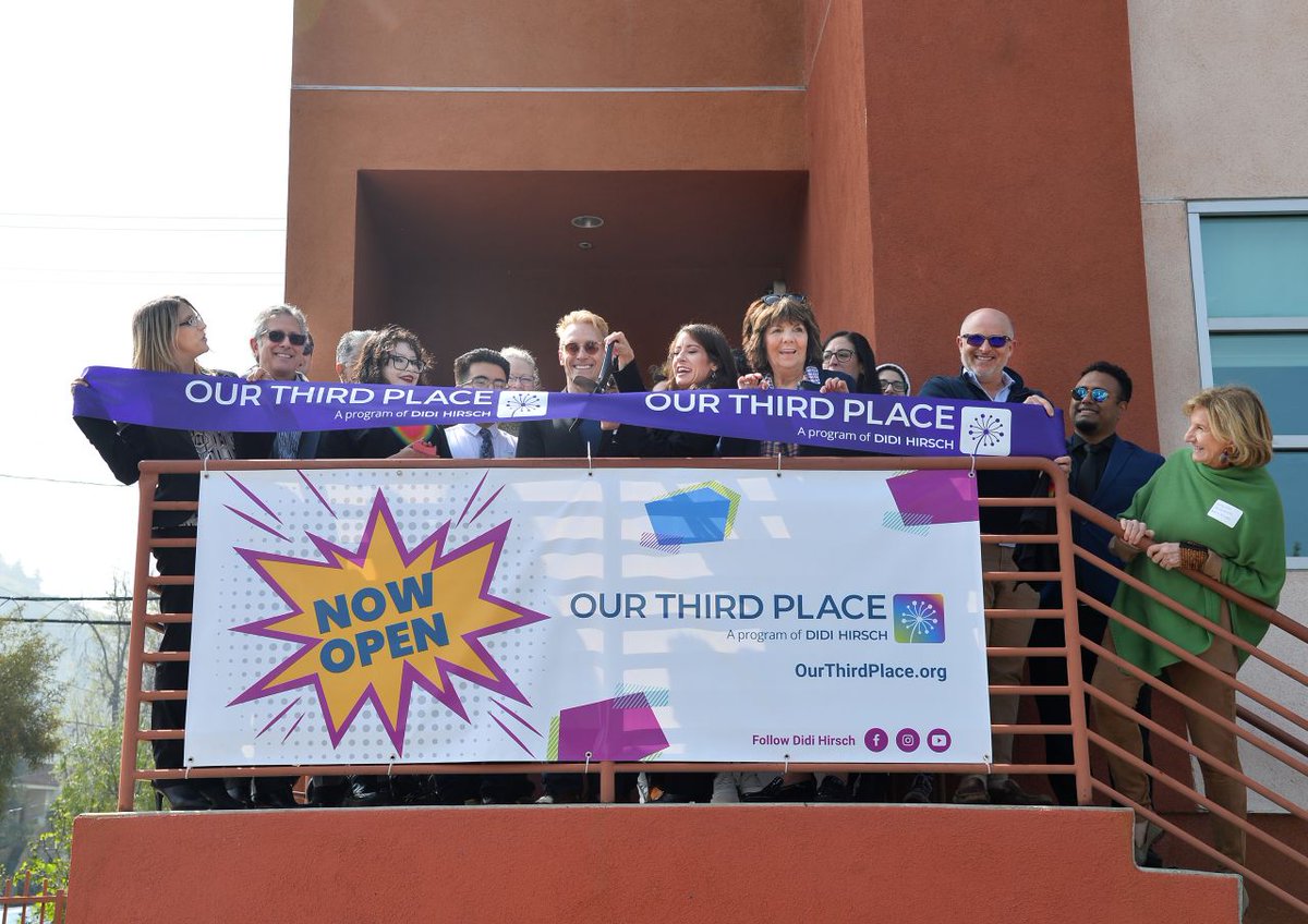 Last week, we celebrated the grand opening of Our Third Place – a new drop-in center for youth ages 15-25 in #Glendale. Thanks to all of our supporters and community partners who joined us to make this day special! 💜 Learn more: ourthirdplace.org
