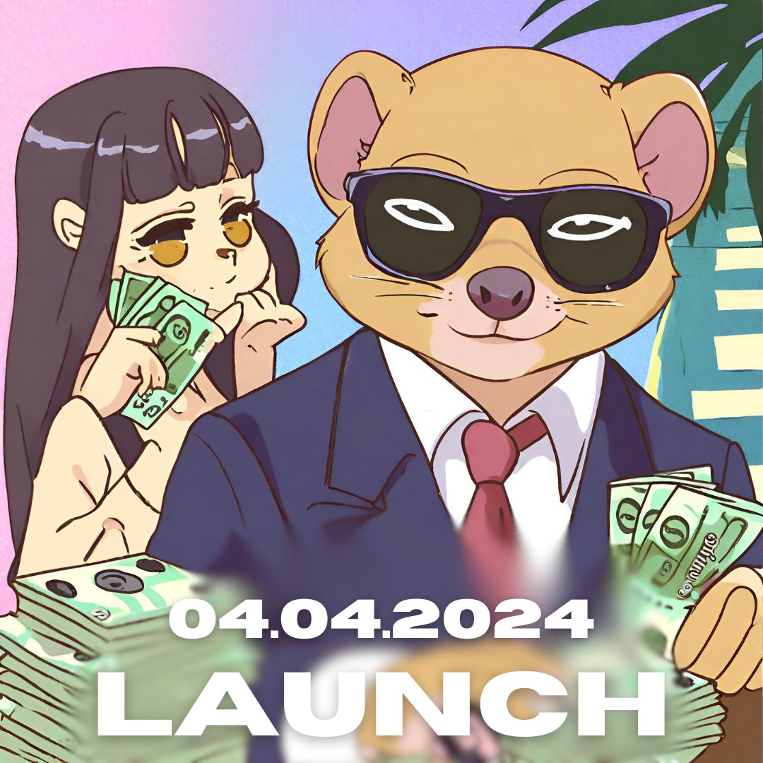 $KIJOU LAUNCH SET FOR 04.04.2024 ! 🚀

Expecting $10M+ Market Cap in first week of launch 💎