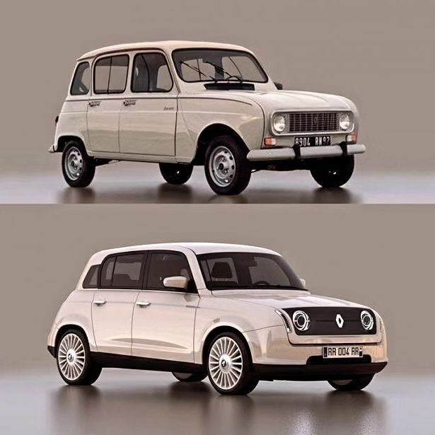 J__Benavides's tweet photo. Vuelven los otrora económicos Renault 4 y 5, con líneas "retro"; ahora con precios de Aston Martin. https://t.co/nJgdASvZq2