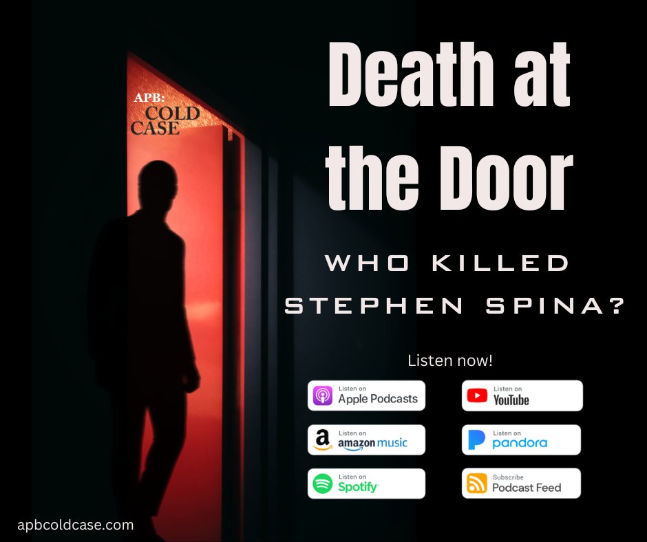 APBColdCase's tweet photo. A single father is alone at home in his apartment when someone comes to his door. Police say it appears Stephen Spina was ambushed, stabbed repeatedly and left to die in a pool of blood. Maybe you hold the key to this mystery. Listen now to
https://t.co/y9tGQIvOVL https://t.co/Qw4rQ7kXn5