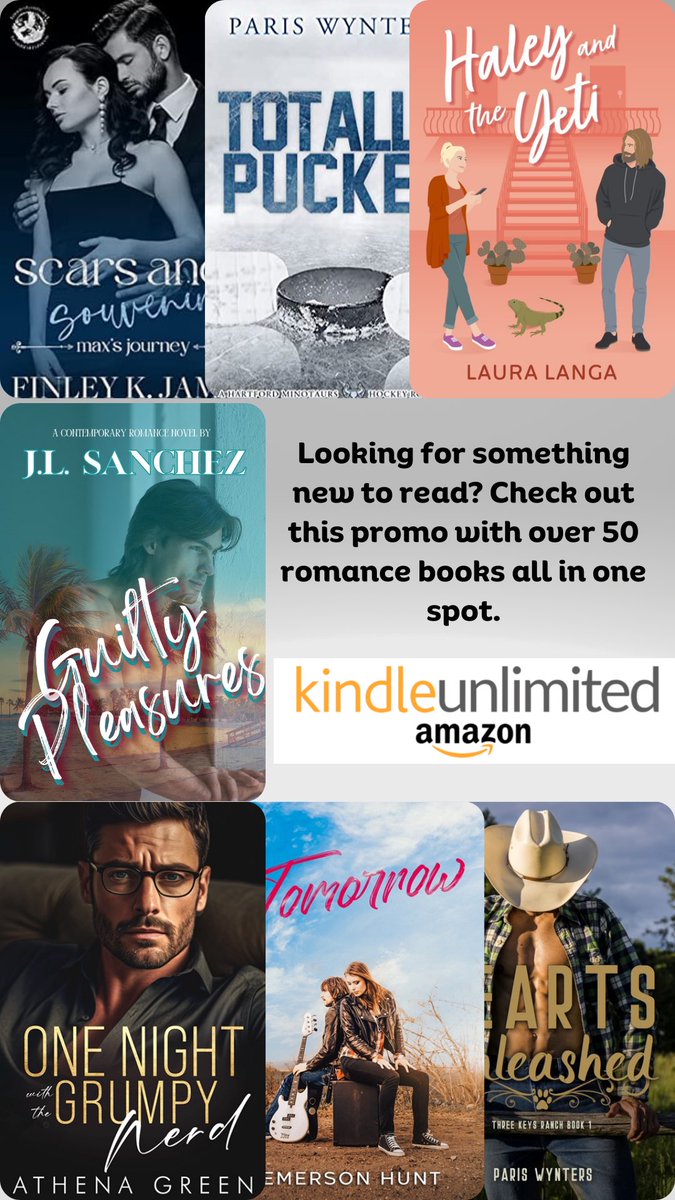 JLSanchezauthor's tweet image. Looking for something new to read? Check out this group promo and browse over 50 romance books all in kindle unlimited. 

storyoriginapp.com/to/Fd5M8q5

#romancebooks #KindleUnlimited