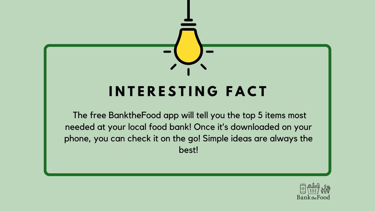 📢No more guessing! Want to know exactly what is needed by your local food bank? Download our free app. It'll ping you a list of most-wanted items when you're at a drop-off point. ➡️Neil Edwards posted: What a brilliant idea. Saves all that searching for an update. Great job.