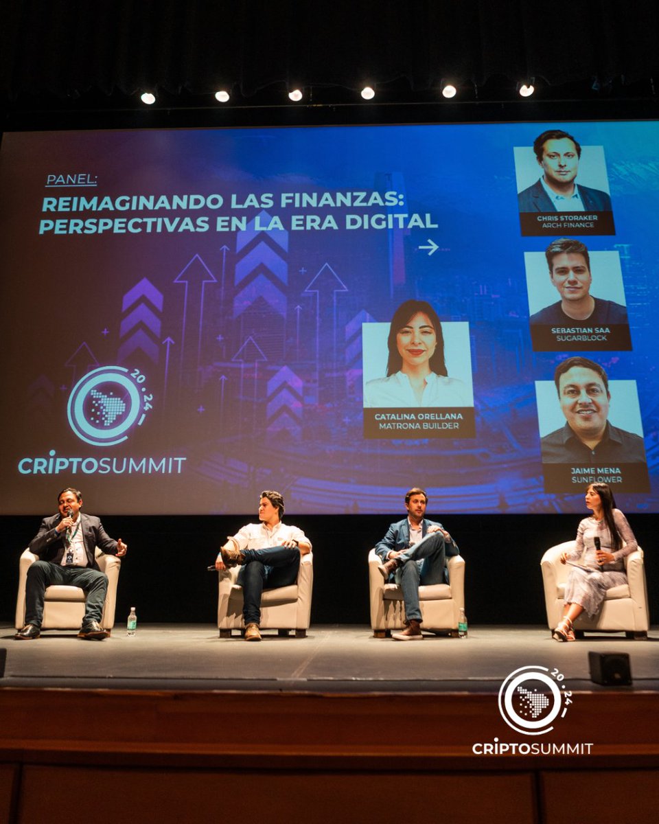 CriptoSummit's tweet photo. Algunas imágenes de la 1° edición de #criptosummit2024 llevada a cabo el pasado 20/03
¡La Revolución Financiera ya partió! y tú eres parte de ella.
Agradecemos a nuestros sponsors que hicieron posible el desarrollo de este evento
Platinum: @exnesslatam @blockassetmanagement https://t.co/MZyKC9HT1i