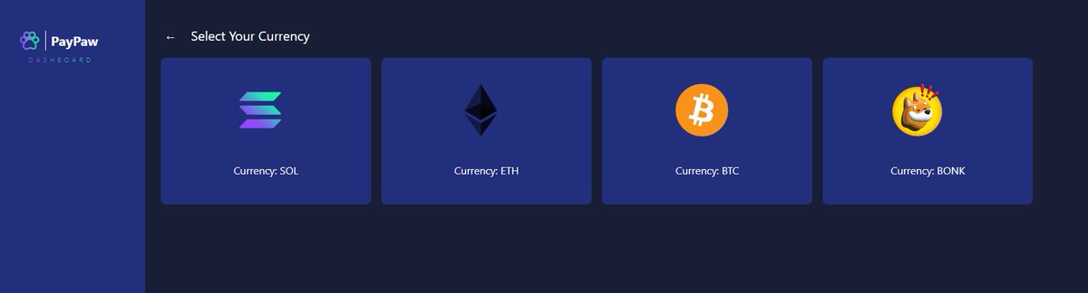 Added <a href="/ethereum/">Ethereum</a> <a href="/Bitcoin/">Bitcoin</a> and <a href="/bonk_inu/">BONK!!!</a> to our web app today, steadily working on the backend and database! 

Sneak peek of some new designs in our TG :)

So if you're not on $SOL, go test it out at app.paypaw.cards

#ethereum #bonk #btc #visa #Mastercard