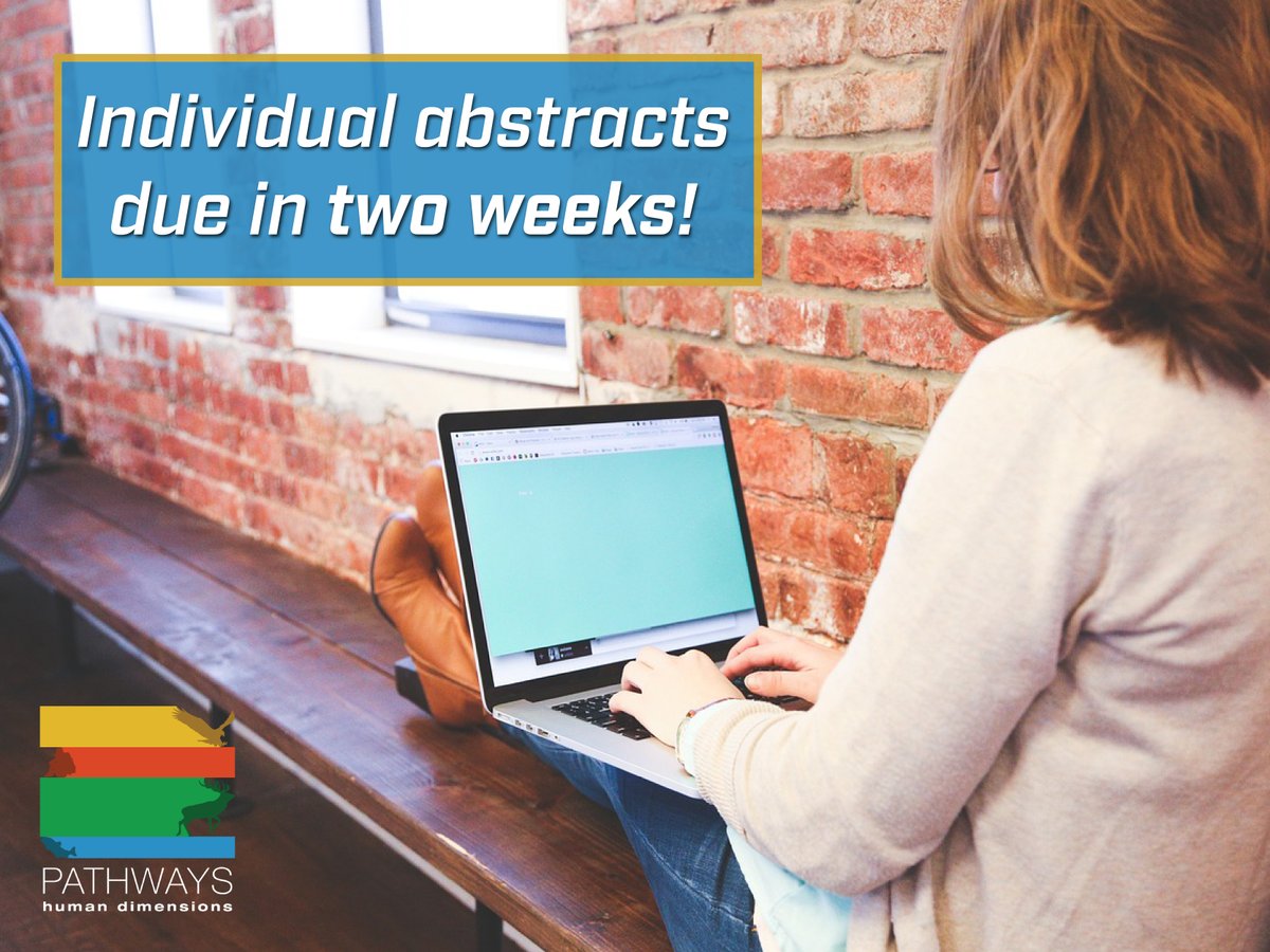 Individual abstract proposals for Pathways Europe 2024 are due in two weeks! The individual abstract and poster proposal deadline is April 12, 2024. To submit your proposal now, visit Ex Ordo: pathways2024.exordo.com - via #Whova Event Platform