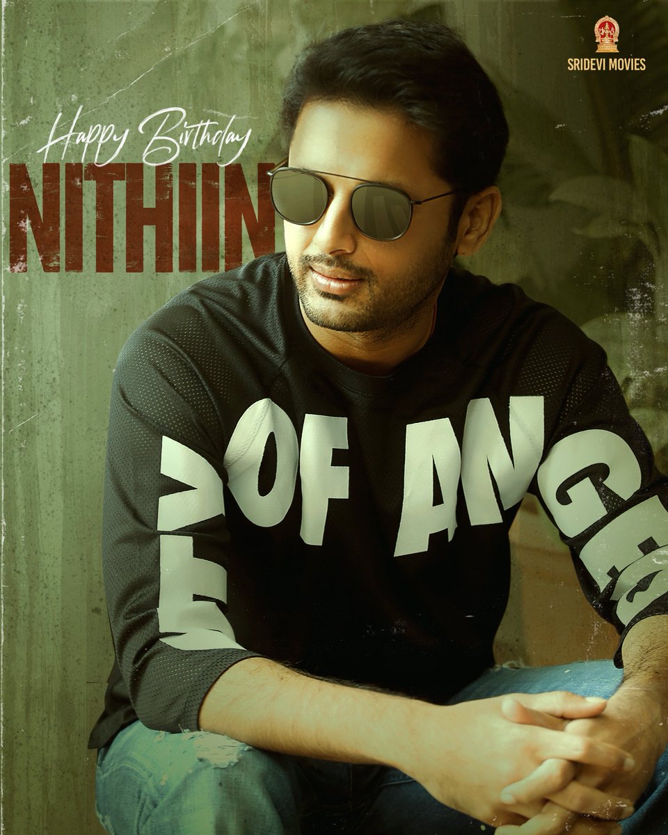 Wishing a Happiest Birthday to the passionate producer, actor @actor_nithiin 💐 Wish you a grand success with #Thammudu #Robinhood & many more ahead 😇 #HappyBirthdayNithiin