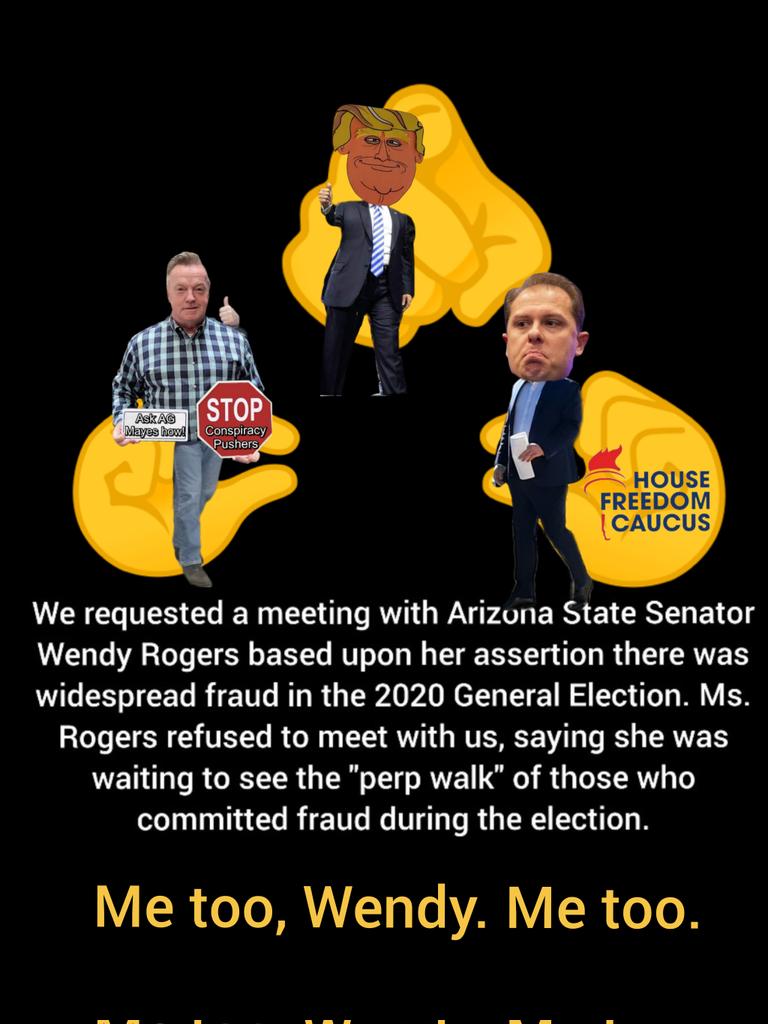 arizona_bonnie's tweet photo. @AZAGMayes
#FraudAndForgery
#ConspiracyToDefraud
#Racketeering
#GUILTY #PerpWalk https://t.co/ExK5OrAKQ1