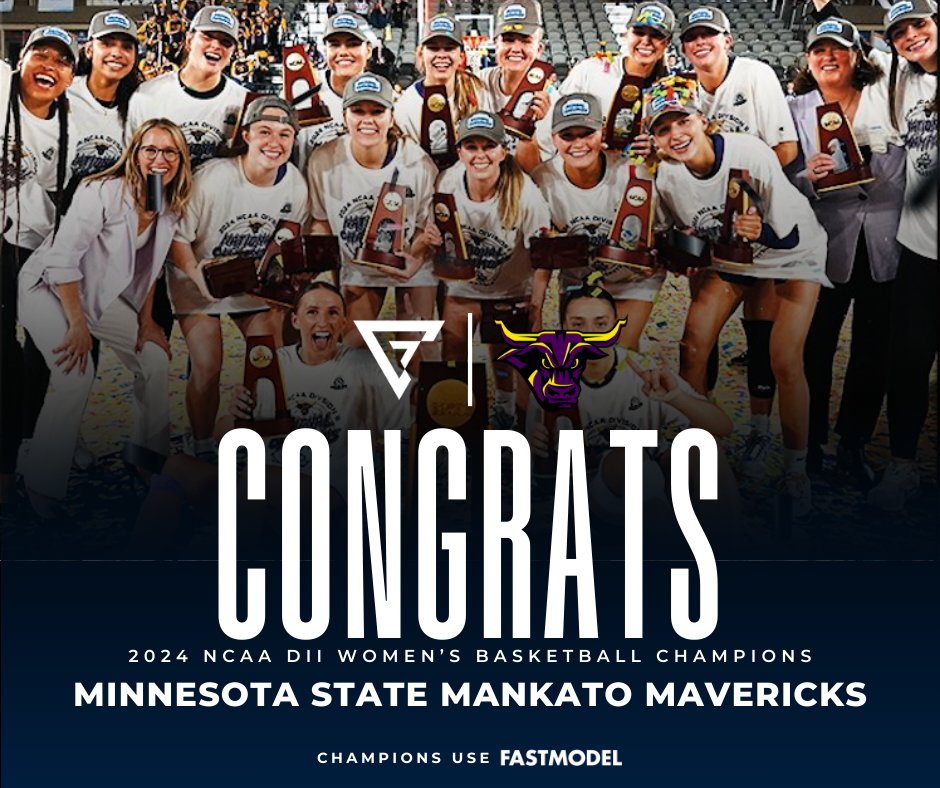 FMS_Software's tweet image. What a game! 

Congratulations @MinnStWBB! NCAA DII Women&apos;s Basketball Champions! 🏆👏

#ChampionsUseFastModel #GoMavericks