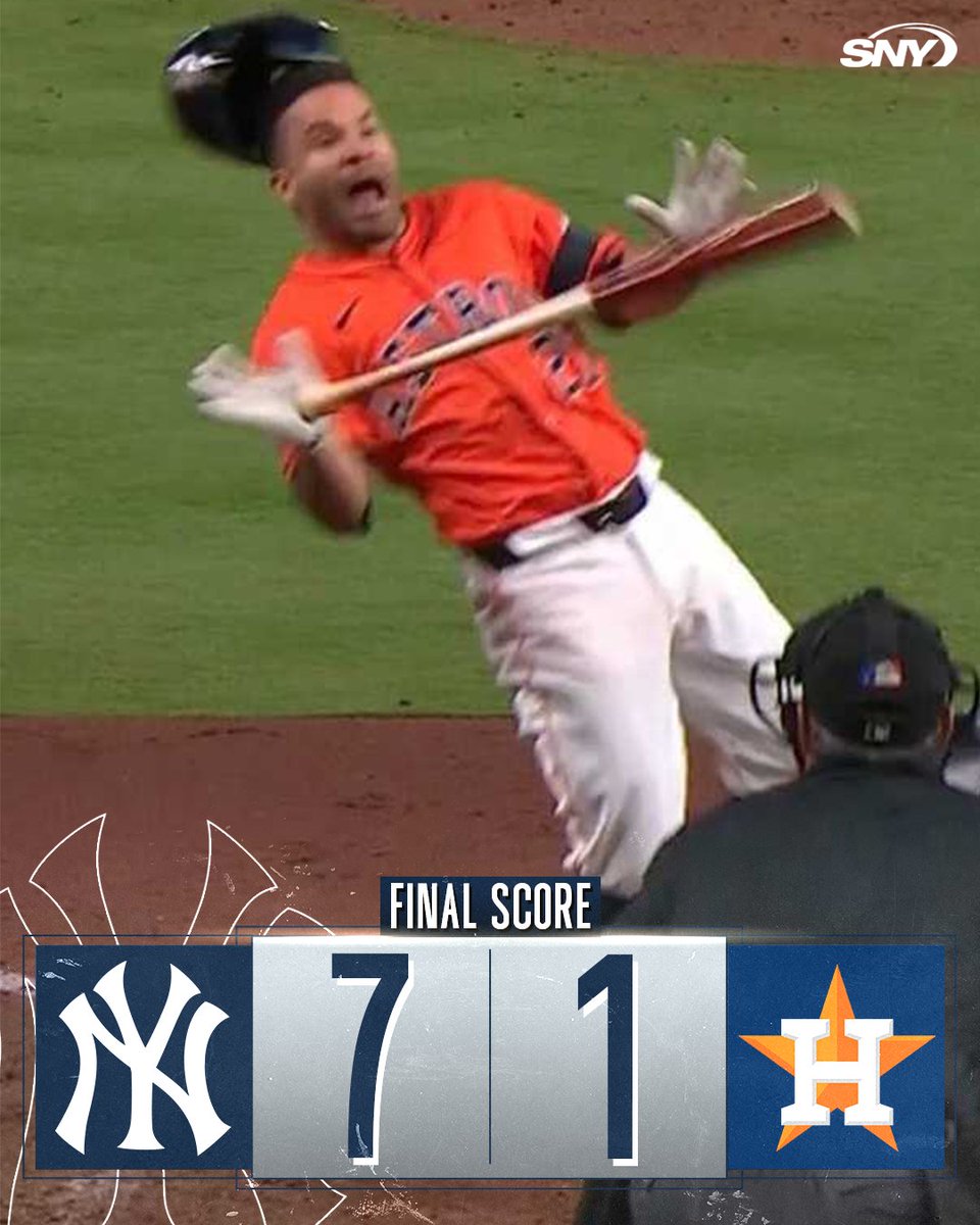 TWO GAMES, TWO WINS IN HOUSTON FOR THE YANKEES 🔥