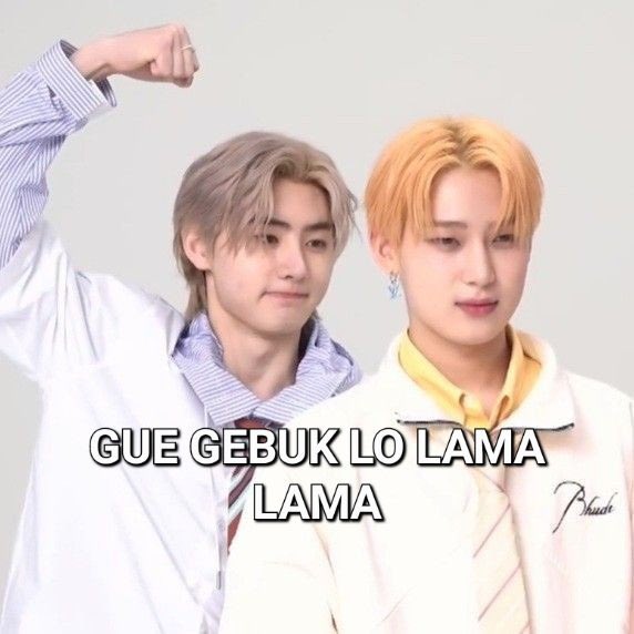 bangkit bangkit, kaya mau ramein aja lu pada