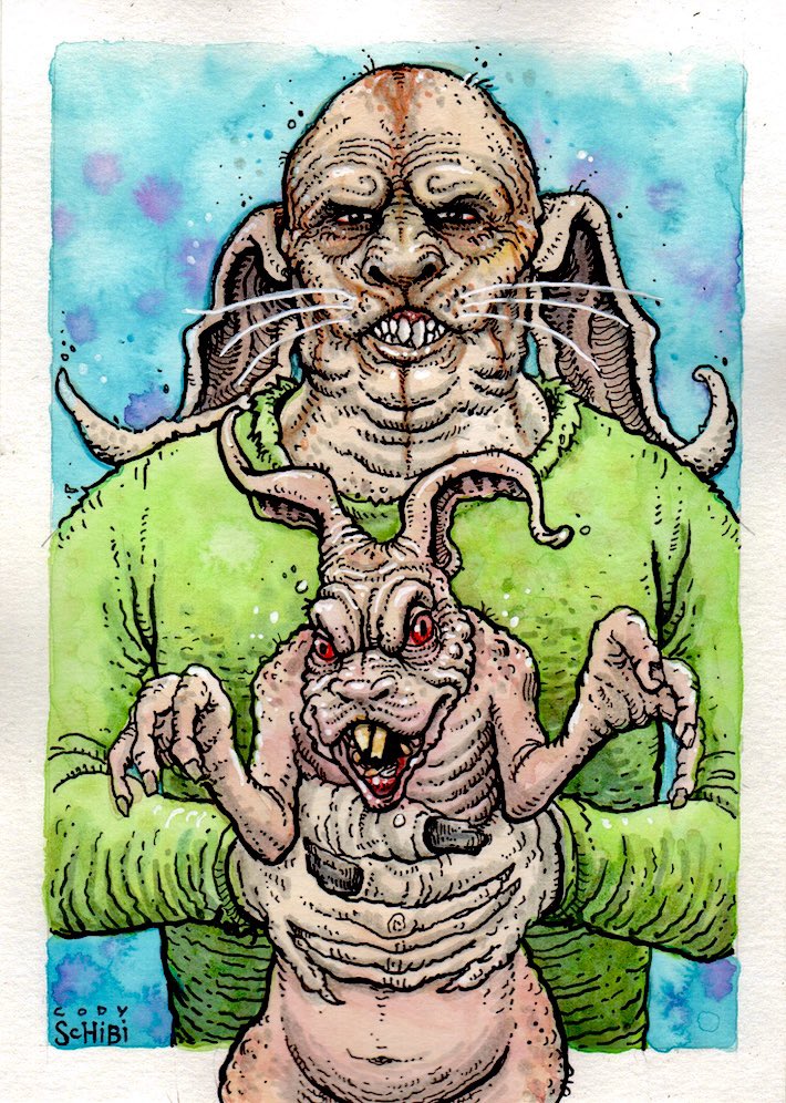 codyschibi's tweet photo. All done… Had a blast watching/drawing ROTTENTAIL w/ the amazing #MutantFam. Happy Easter &amp; all that…See you all in two weeks!💚💚💚💚
#TheLastDrawIn during #TheLastDriveIn on @Shudder https://t.co/tq0Wumo42N