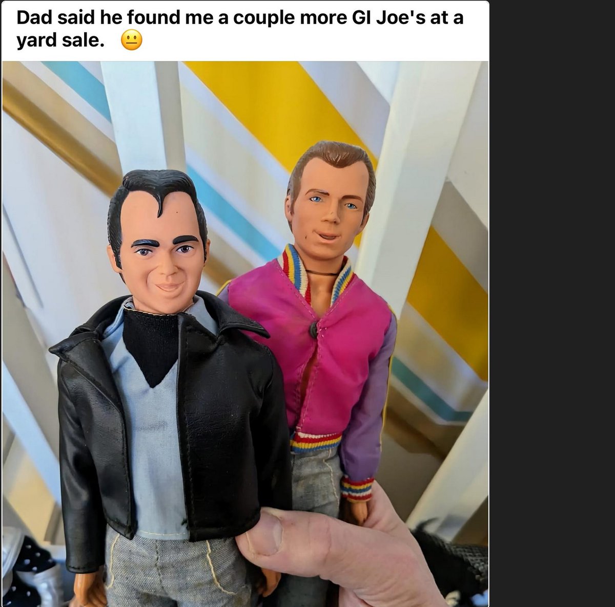 OMG! Lenny and Squiggy dolls! 
#laverneandshirley