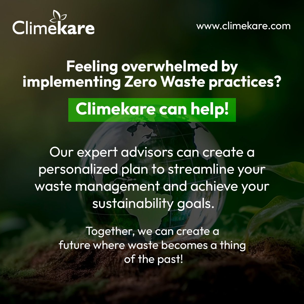 #InternationalDayOfZeroWaste #sustainability #carbonimpact #carbonpositive #sustainableliving #environment #carbonfoodprint #Climekare