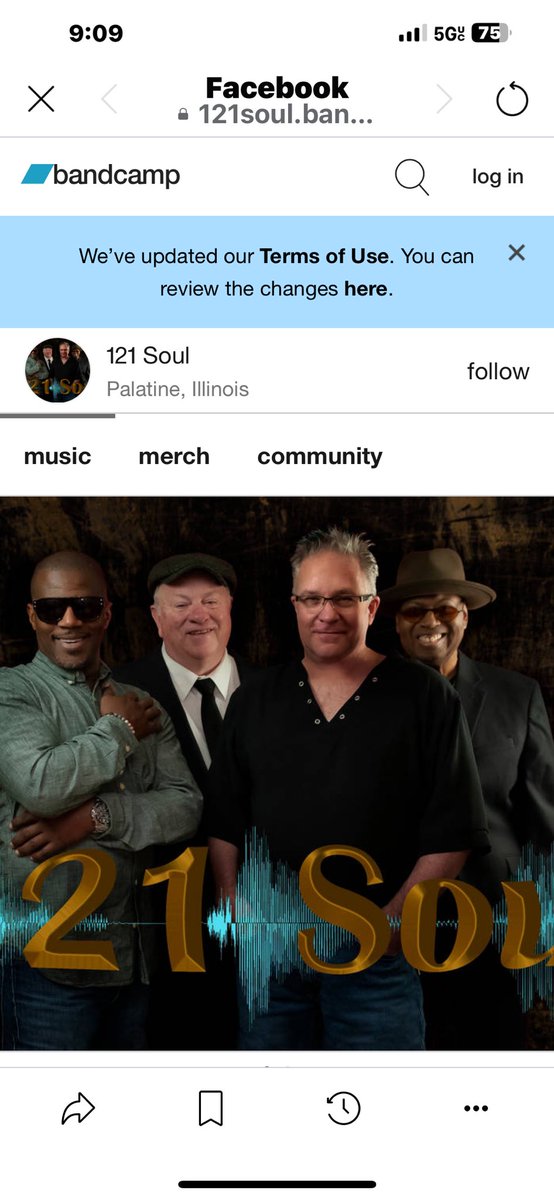 N1M
N1M URL: n1m.com/121soul
NumberOneMusic URL: numberonemusic.com/121soul

N1M Charts | week 13, 2024
Hi 121 Soul !
Congratulations, Your song is #1 for Reggae in United States, Illinois!
Share a song kindness to help it move up in the charts!