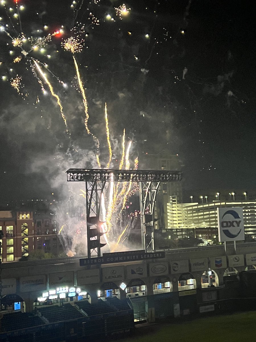 Fireworks after a loss is crazy