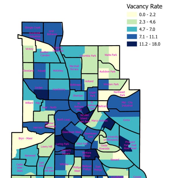 Roughly 7000 apartments in Minneapolis sit empty because landlords refuse to lower their rents to prices our communities can afford. Thank you @noemptyhomes_mn for hosting a vacancy tour! Landlords letting homes intentionally sit empty during a housing crisis is unacceptable.