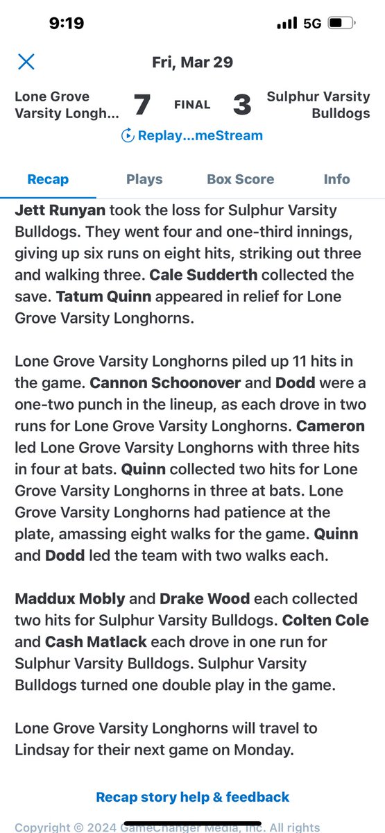 5 and 2/3 innings pitched. 11 k’s/BB:1