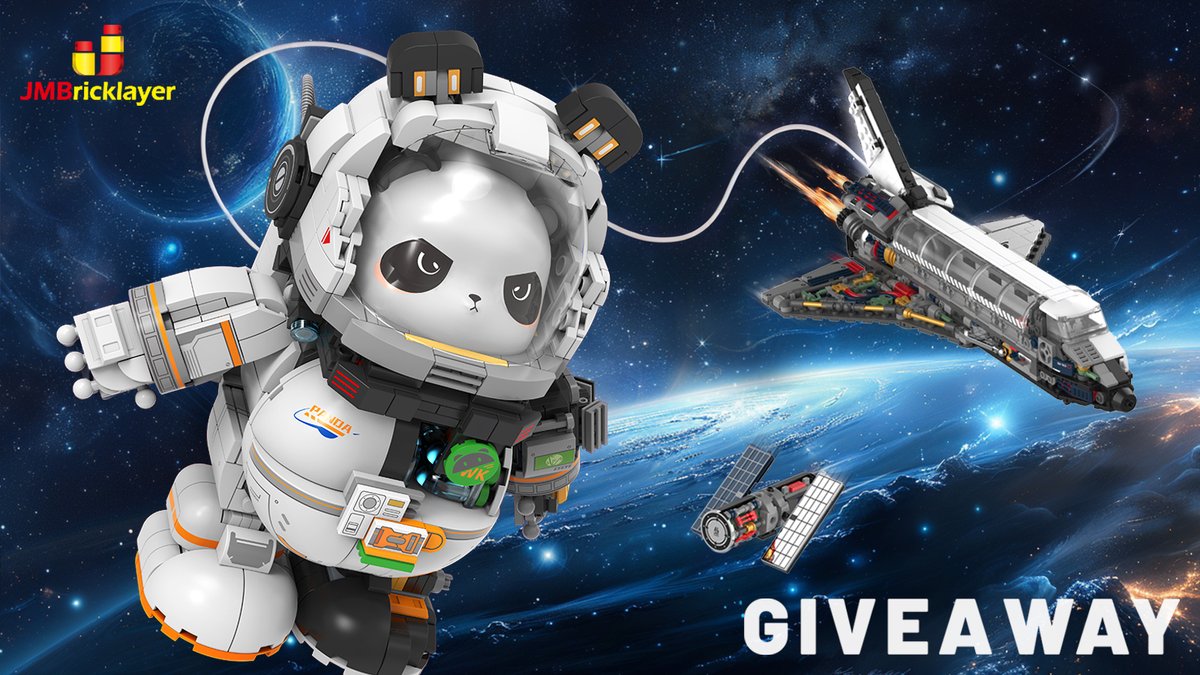jmbricklayer's tweet photo. #giveawayalert JMBricklayer Space-Themed Sets Giveaway: Exploration of Space featuring the Space Astronaut Panda 70005 & Space Shuttle 70122 sets
Enter now at https://t.co/YNWHLAM11T
#jmbricklayer #jmb #BuildingSets #Giveaway #buildingtoys #buildingblocks #shuttle #panda https://t.co/LbU3YQb9z7