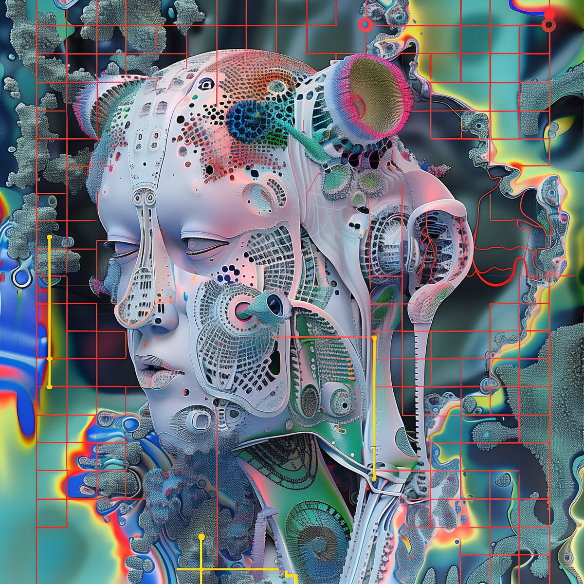 jregalado's tweet image. 🦠 🤖 #midjourneyV6 #imageblending #sciencefantasy #sciencefiction #grimes