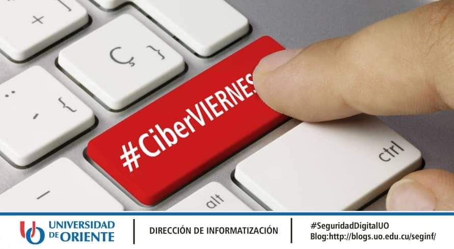 🔒 'Ciber-resiliencia es ante todo, prevención y aprendizaje' en el enlace:
👇👇👇👇👇👇👇 blogs.uo.edu.cu/seginf/?p=2947
Nueva entrega de los #CiberViernes

#UOInformatiza
#UOmasDigital
#CubaRedesSeguras
#ciberseguridadparatodos
#SeguridadTIC
#Prevención
#Ciberseguridad