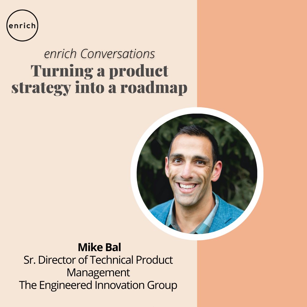 Turning a product strategy into a roadmap Join Mike Bal, Sr. Director of Technical Product Management at The Engineered Innovation Group on April 10th at 10am PT RSVP at lu.ma/u0qvrajy #peerlearning #productstrategy #roadmap #leaders #productleaders
