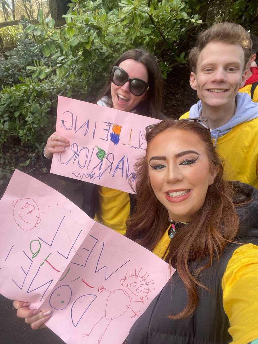 A very successful Wellbeing Warriors walk today and we were all done before the hail came! Thanks to all those that sponsored us ❤️