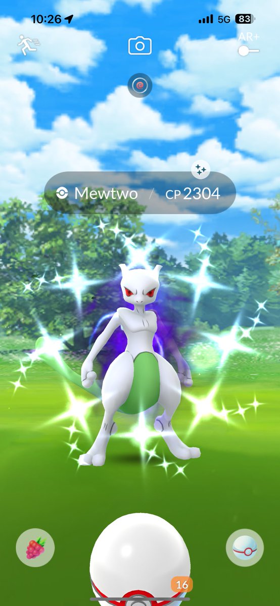 Shiny Shadow Mewtwo! 🤩✨ #PokemonGO My first one with @ItsFleeceKing & @brandontan91’s raid group!