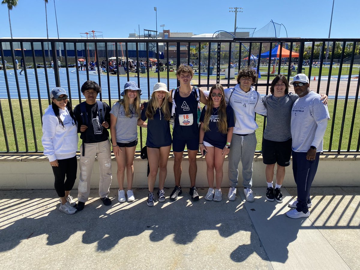 Congrats to Nate S. ‘24 for qualifying to race at UF Relays! A great day of racing, a PR in the 400m and teammates and coaches providing support - the Wildcat way! Thanks <a href="/GatorsTF/">Gators Track and Field & Cross Country</a> for having us! <a href="/AATLWildcats/">Academy at the Lakes Athletics</a> <a href="/Andy_Villamarzo/">Andy Villamarzo</a> <a href="/Biggamebobby/">Bob Putnam</a> <a href="/Shawn_1111/">Shawn Brown</a>