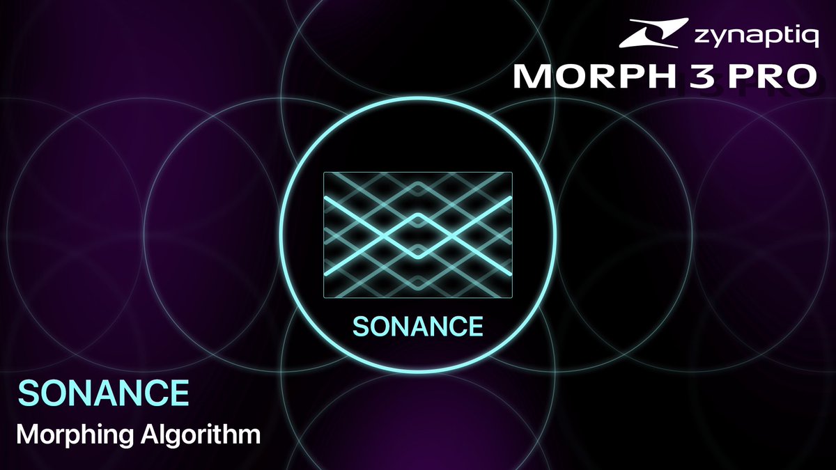 The MORPH 3 PRO algorithm SONANCE is built using around 100 high quality minimum phase filters, and sounds extremely smooth, lush and watery - great for textures, ambience and reverb-ish drones. zynaptiq.com/morph/morph-3-… #zynaptiq #sounddesign #gameaudio #musicproduction #vocoder